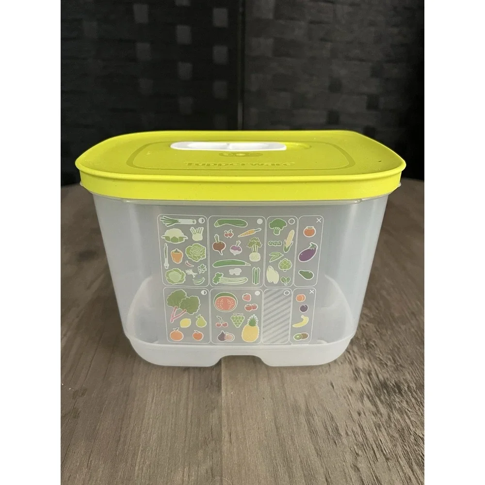 Tupperware #7286B-2 Fridgesmart‎ Storage Container 1.8 L (1-3/4 qt) W/  Lid VGC
